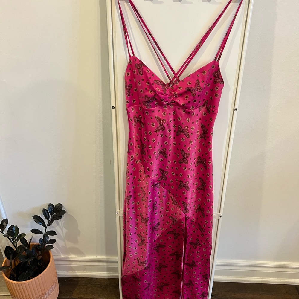 Samira Satin Slip Dress